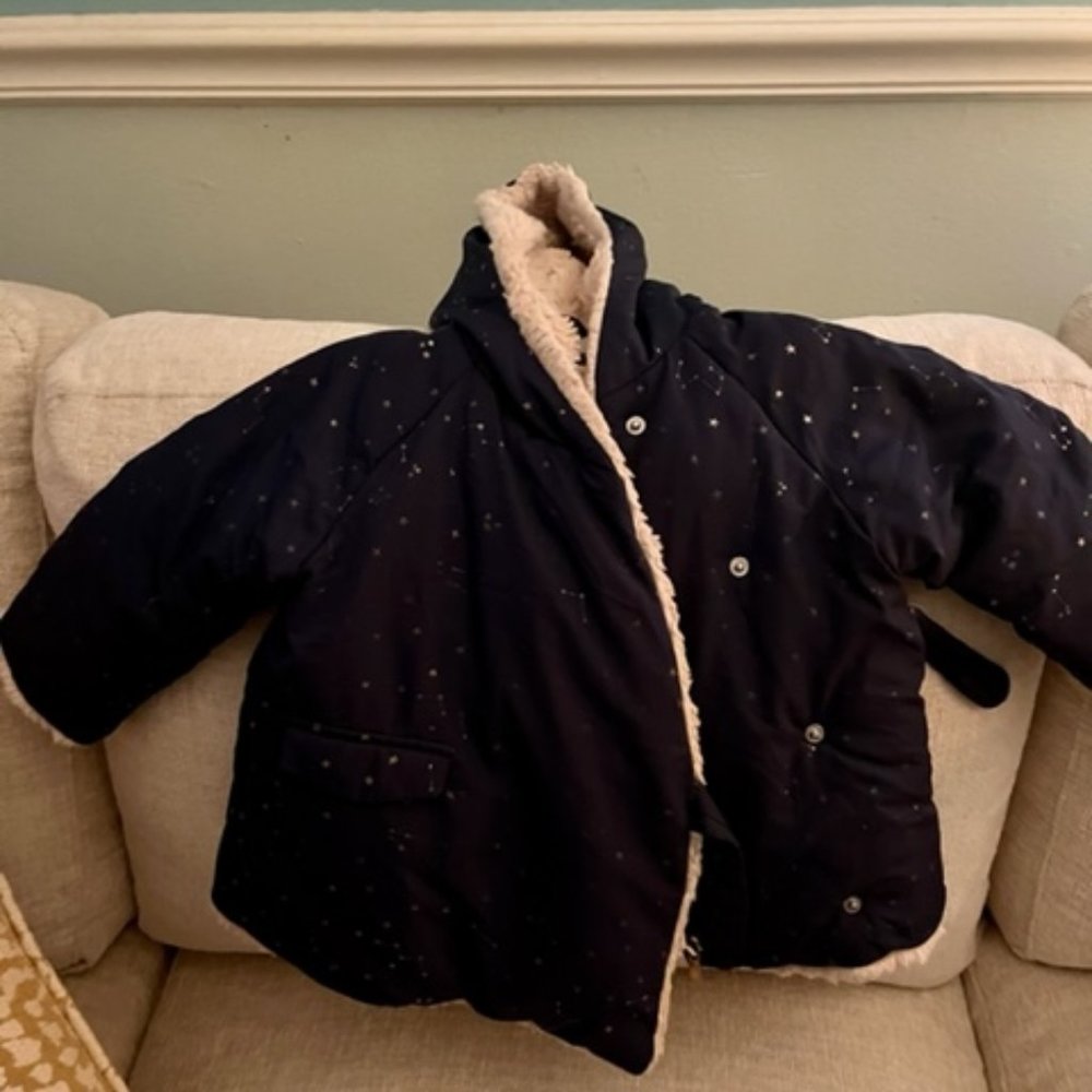 Zara Winter Kimono Jacket